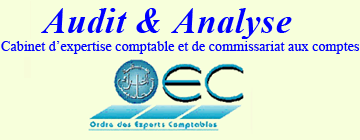 Audit & Analyse, Cabinet d'expertise comptable et de commissariat aux comptes Audit & Analyse, Cabinet d'expertise comptable et de commissariat aux comptes